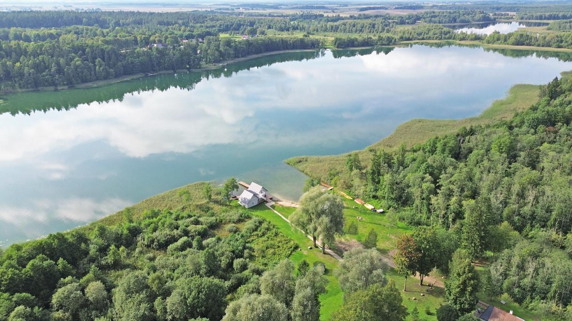 Namas Su Vaizdu I Ezera "Giliaus Nendre" Vendégház Tytuvenai Kültér fotó